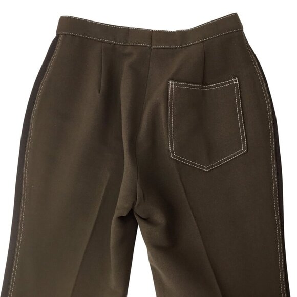 Vintage White Stag Austria Ski Pants Stirrup Stretch Brown Unisex Adults 28 x 31 - Picture 5 of 12